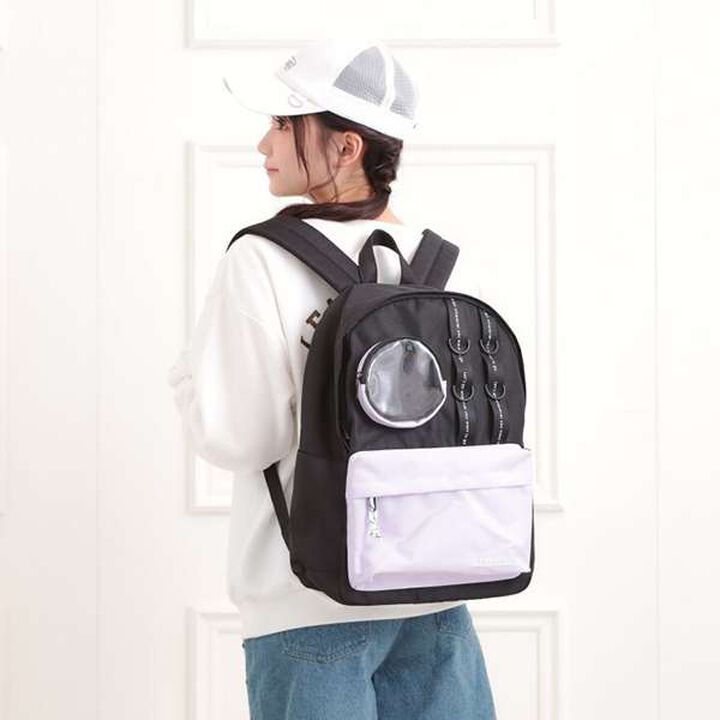 Mall-Style Multi-Pocket Backpack,Black, medium image number 19