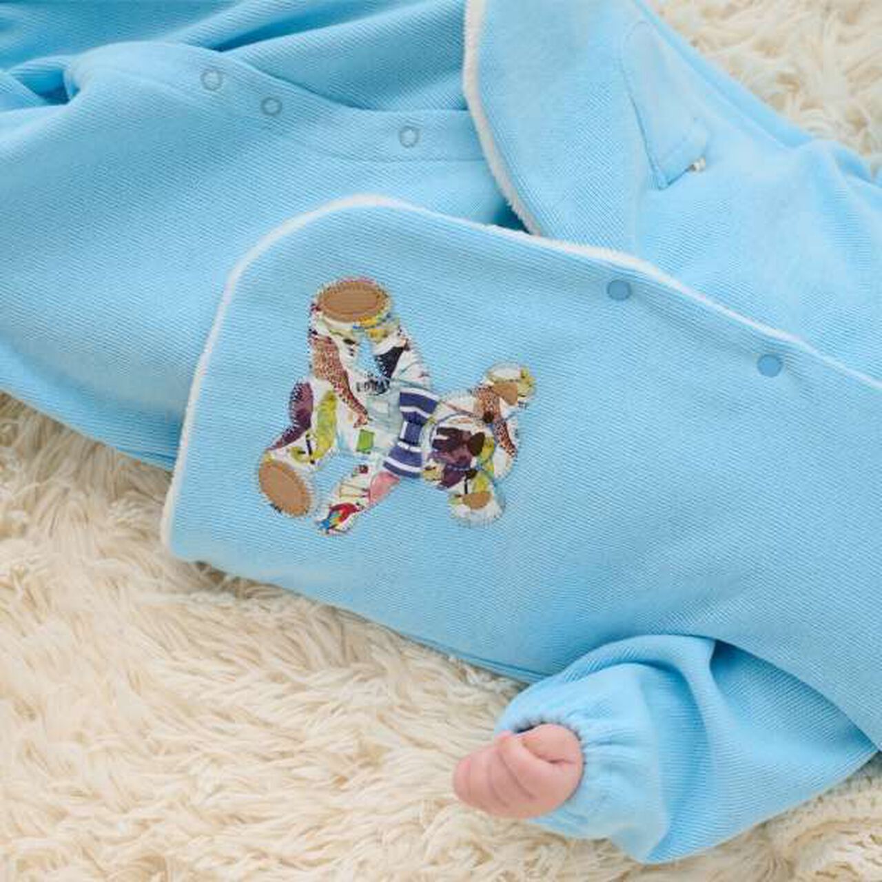 Q for the Zoo Teddy Bear Vest,Pearl white, large image number 10