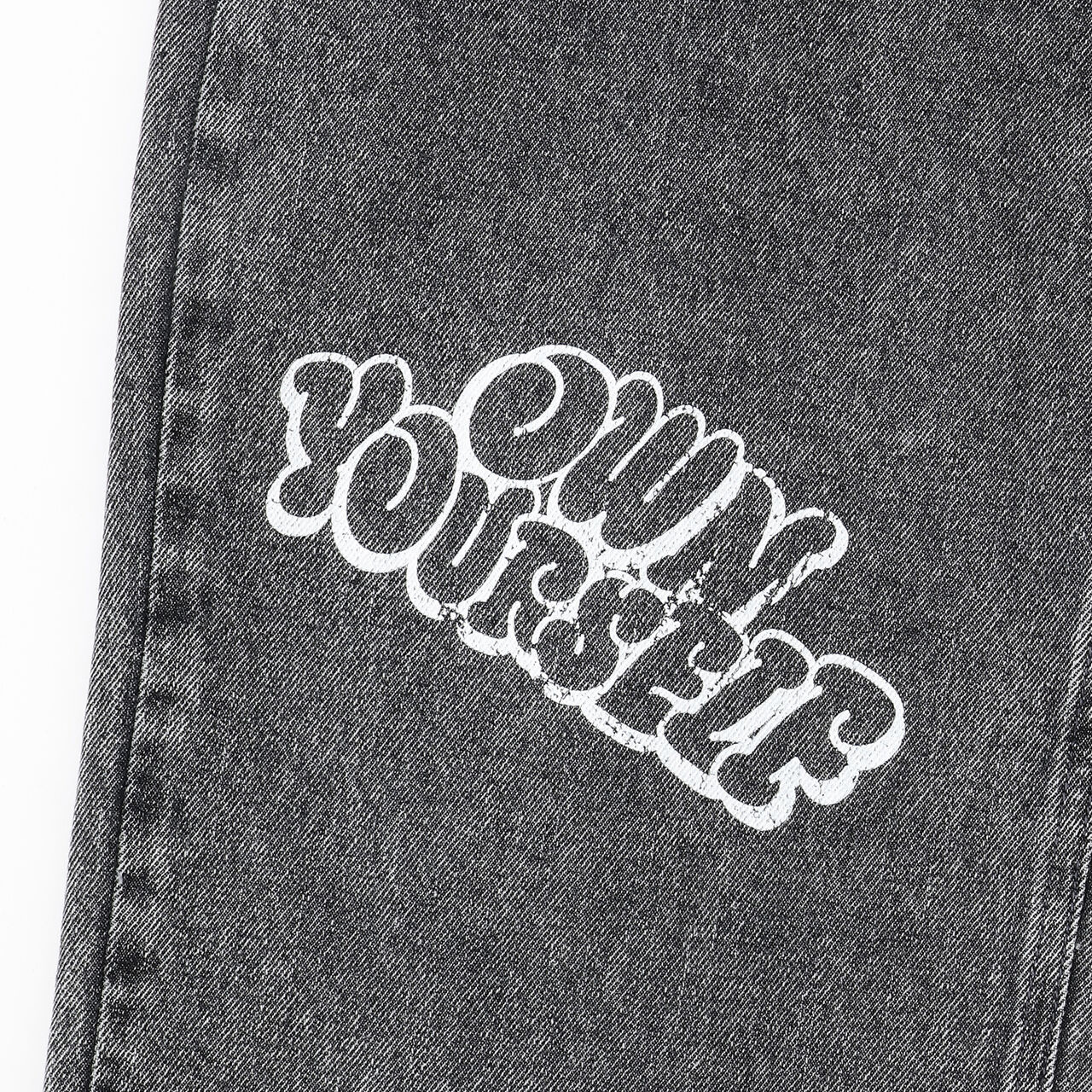 [LTXC] Patch Design Denim Pants,Gray, large image number 18