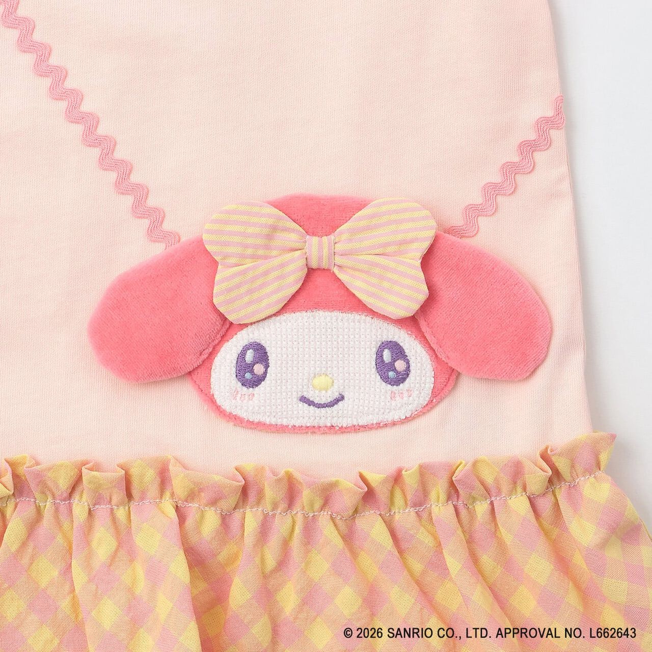 My Melody/Cinnamoroll/Kuromi Small Shoulder Bag Long-Sleeve T-Shirt,Blue, large image number 4