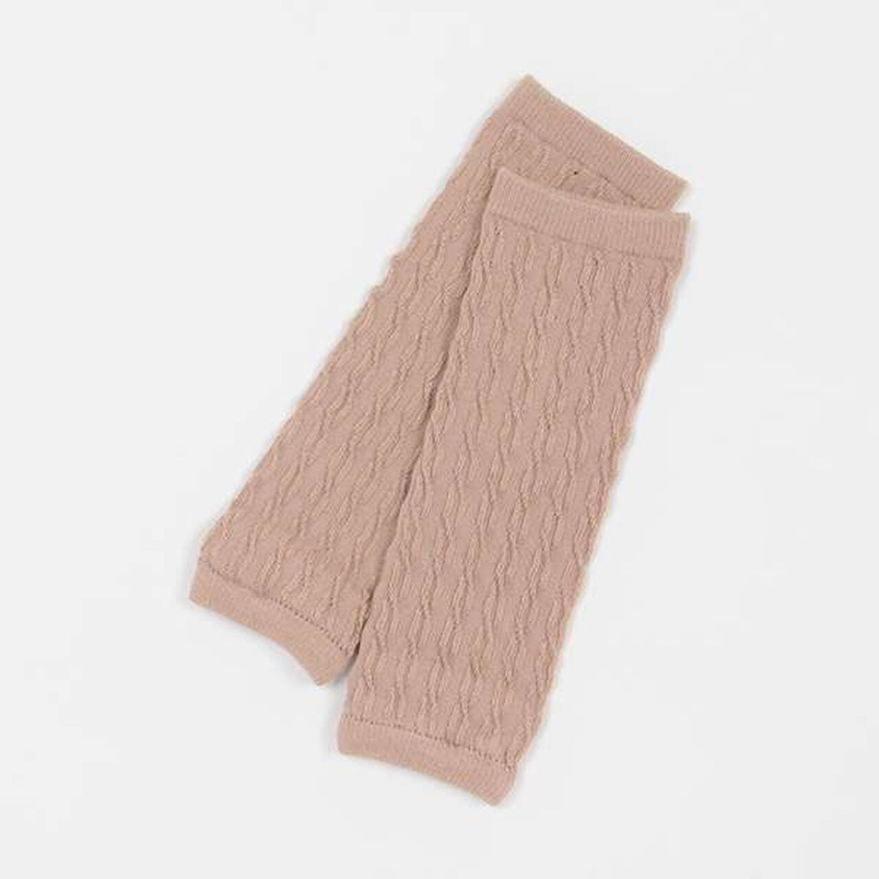 Jacquard Leg Warmers,Light beige, large image number 0