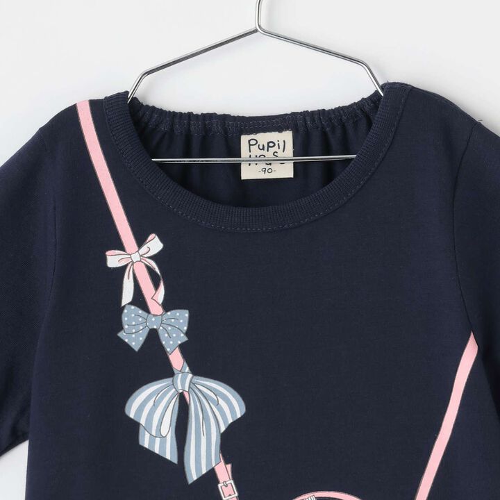 990T Long-Sleeve Heart Small Shoulder Bag,Off white, medium image number 2