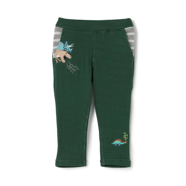 [Popular Item Restocked] [Not Available at Physical Stores] Dinosaur Long-Length Straight Pants,, medium
