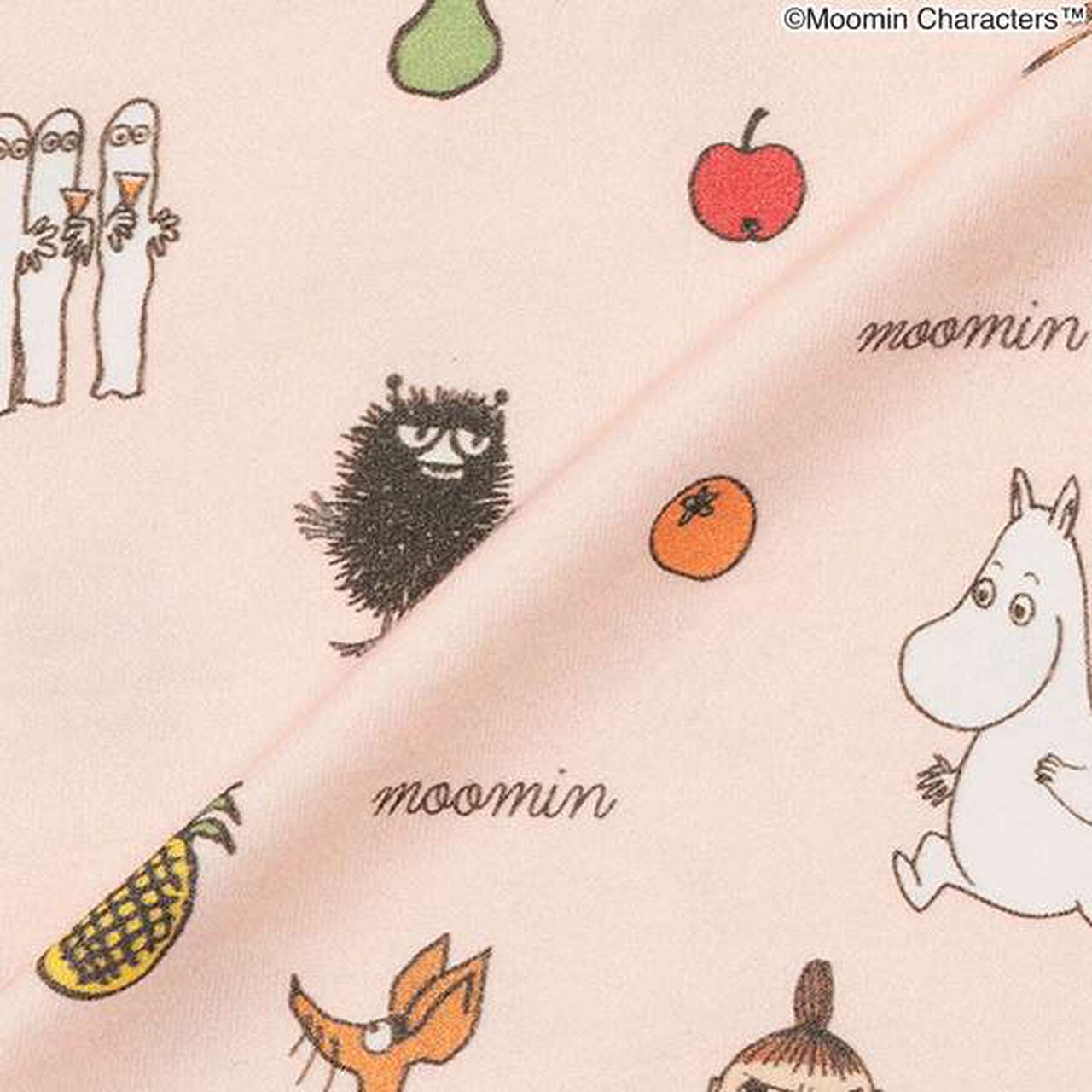 [MOOMIN] All-Over Pattern Long-Sleeve T-Shirt,Pink, large image number 4