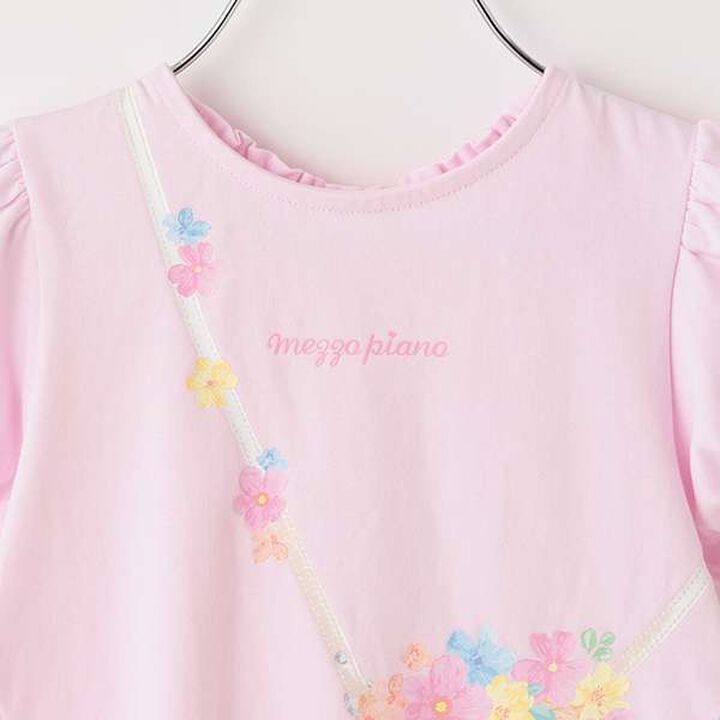 Tiered Tunic with Rabbit Mascot,Off white, medium image number 2