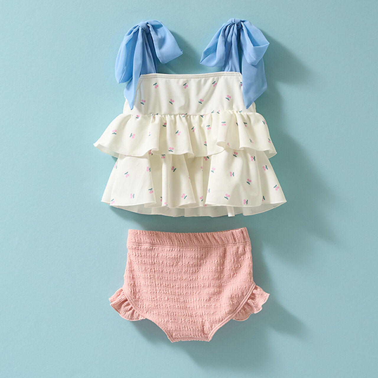 [SWIM] [UV Processing] Pattern Assorted Tiered Separates,Black, large image number 12