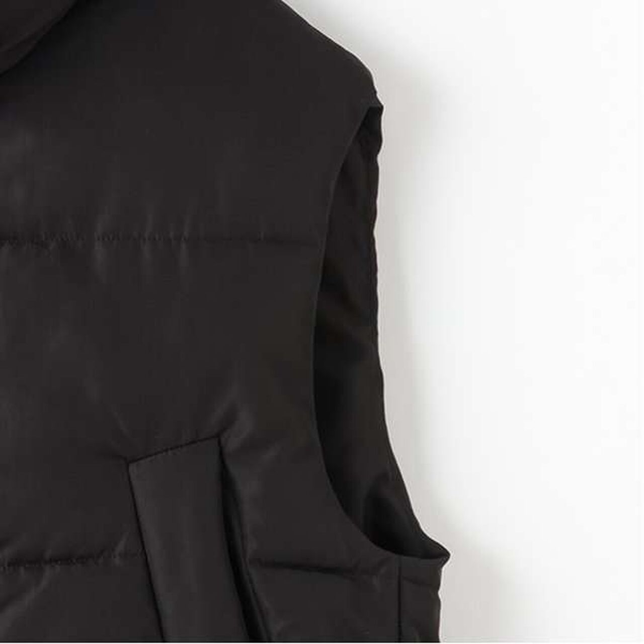 Puffy Vest,Off white, large image number 8