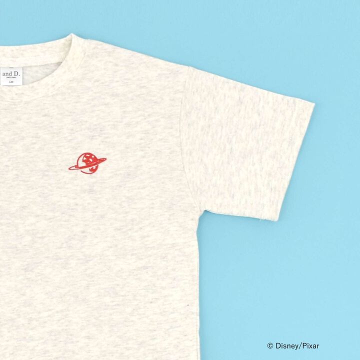 [DISNEY/PIXAR/TOY STORY] DAD 玩具總動員外星人寬版短袖T恤,牛奶白, medium image number 11