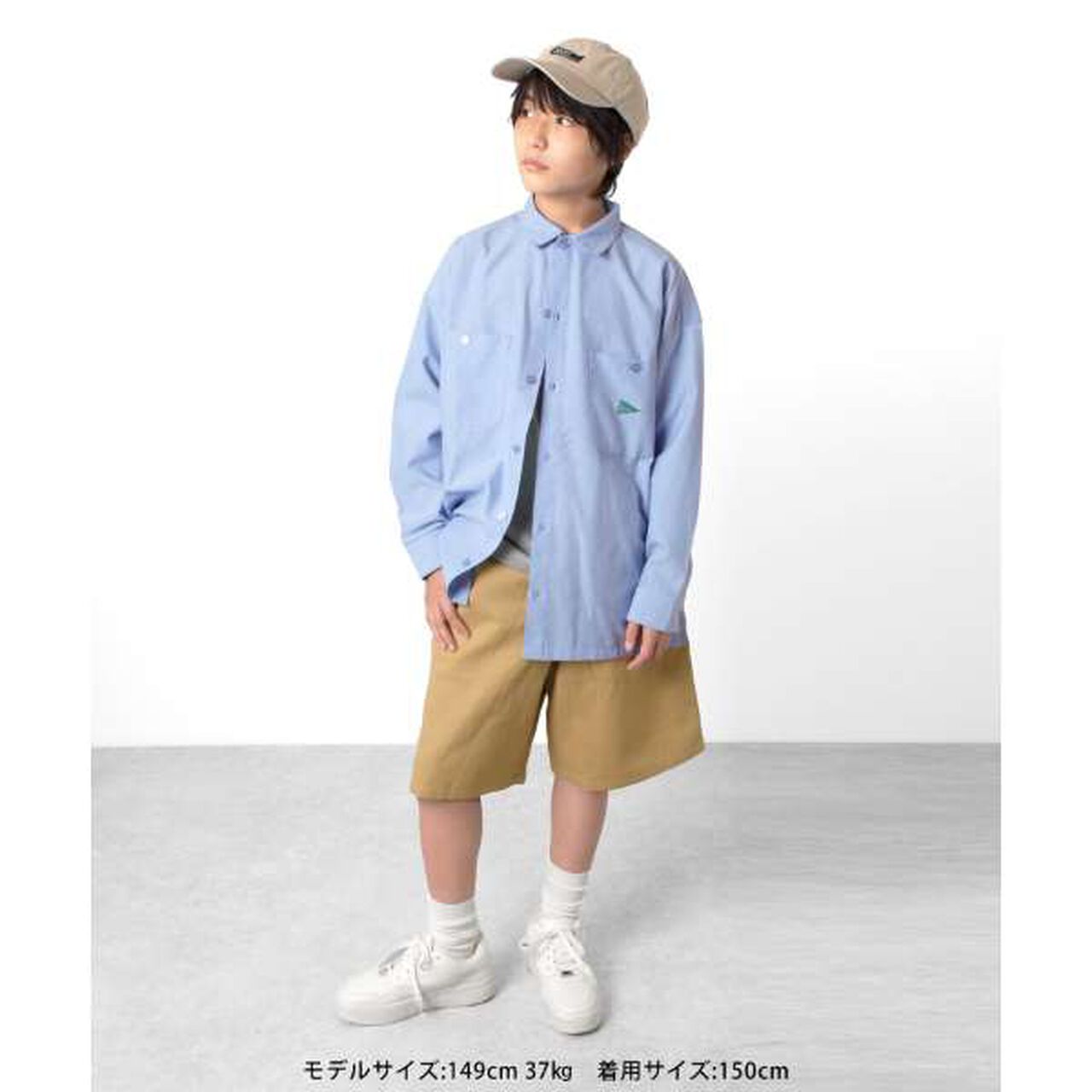 Big Long-Sleeve Shirt,White, large image number 15