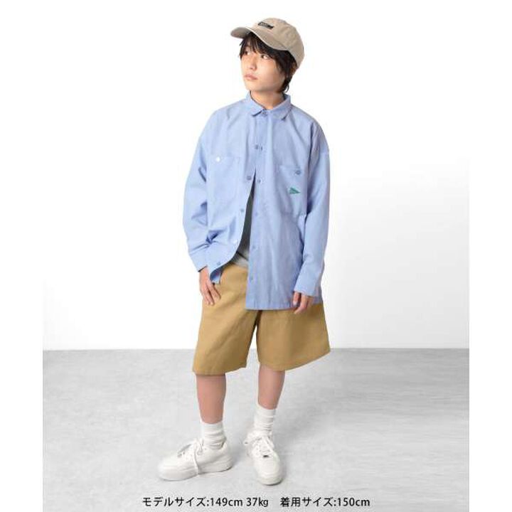 Big Long-Sleeve Shirt,White, medium image number 15