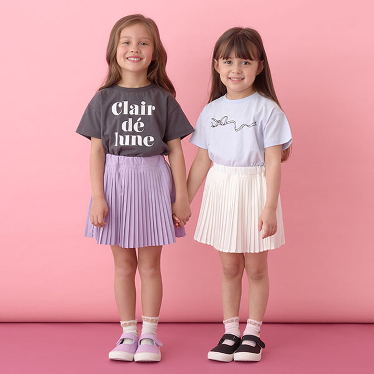 Pleated Skirt (Inner Pants Included),Off white, large image number 15