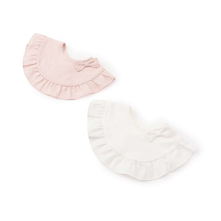 Big Frill Bib [Made in Japan],Pink, medium image number 5