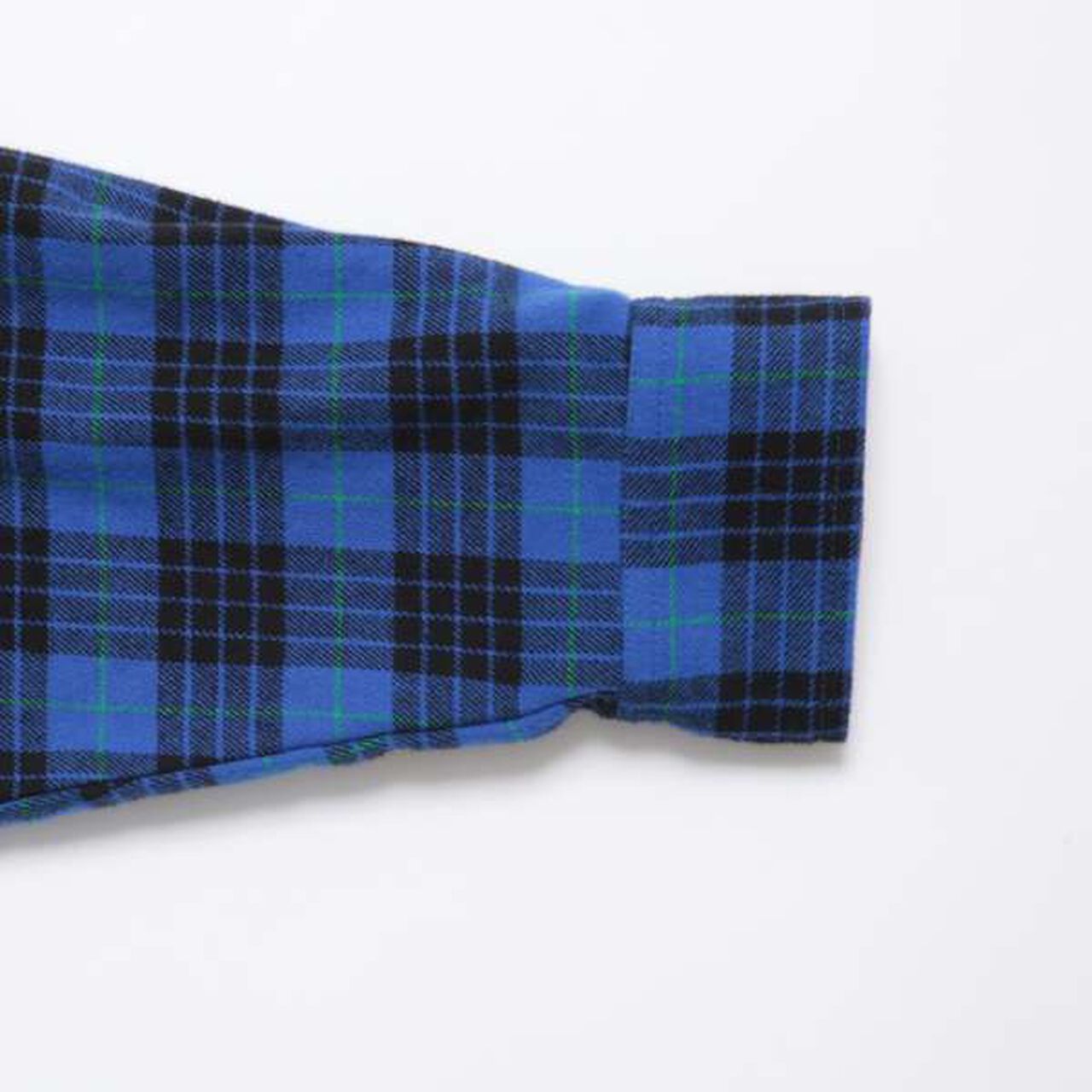 Hooded Check Shirt,Blue, large image number 9