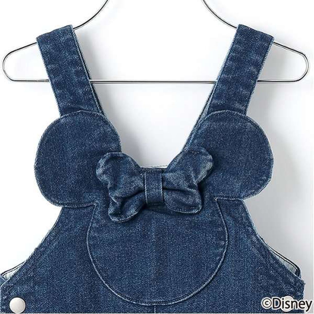 [Disney] Ear-Detail Jumper Skirt (Kids Size),Black, large image number 9