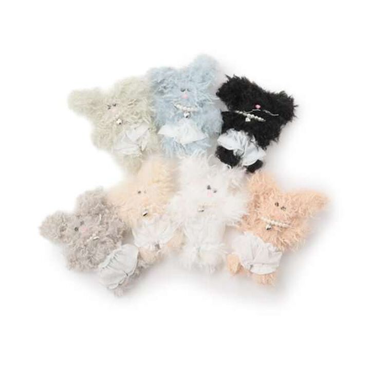 Mole Rabbit Keychain,Black, medium image number 5