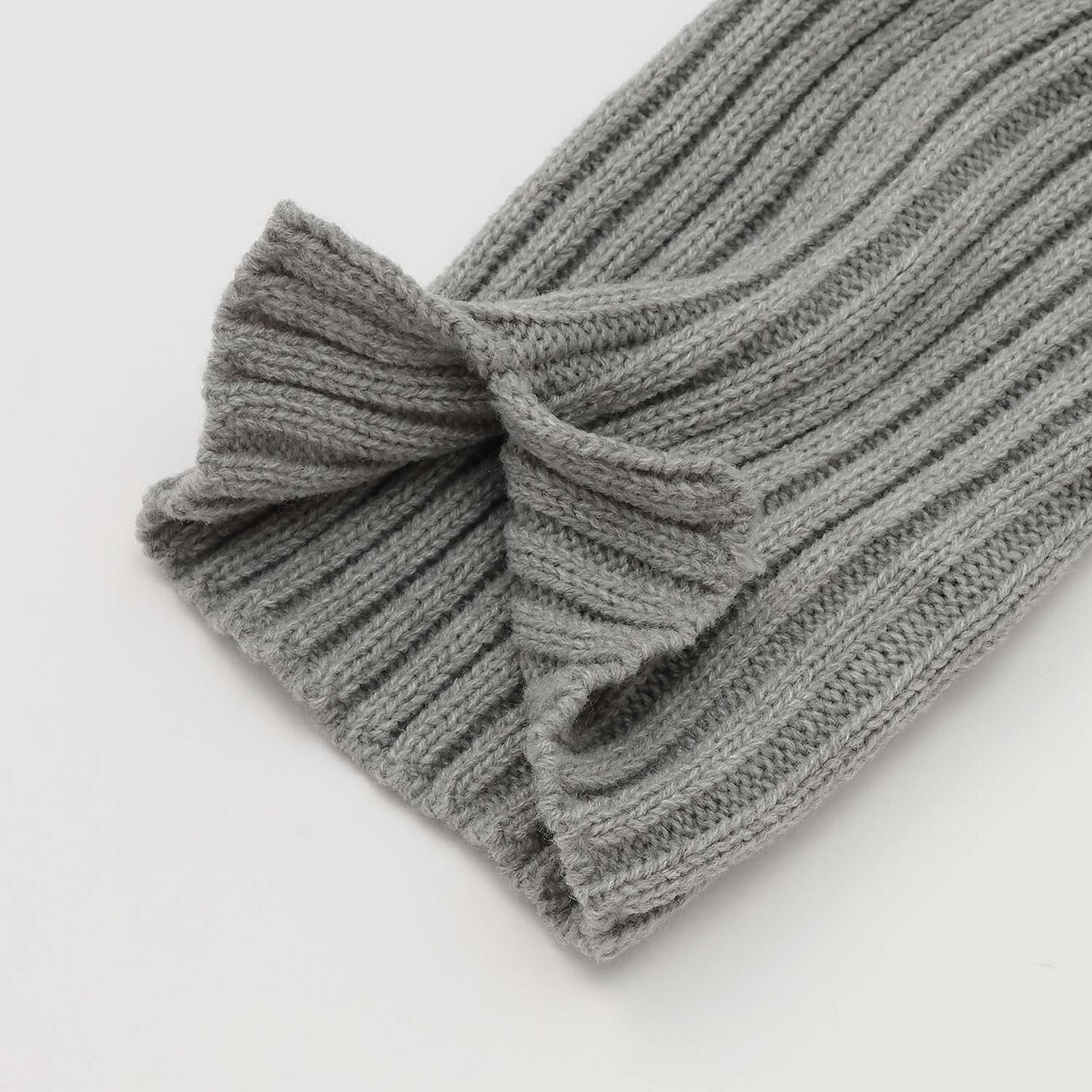 Rib Knit Leg Covers,Black, large image number 3