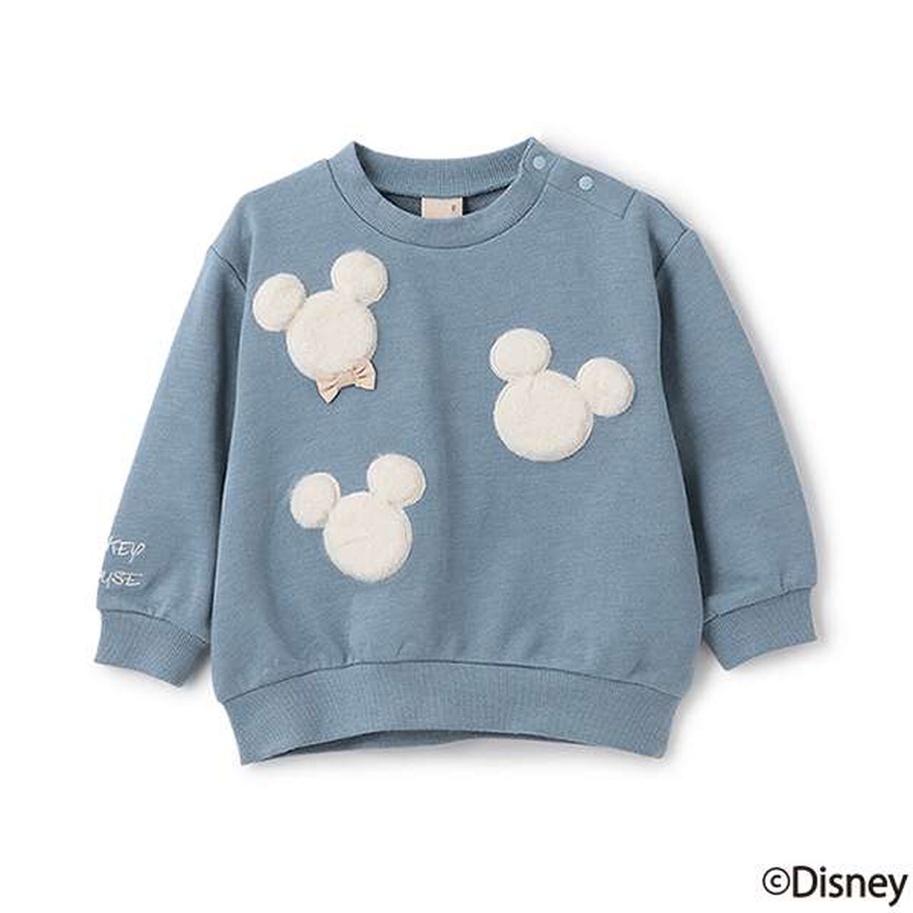 [Disney] Fur Motif Sweatshirt,Light pink, large image number 16