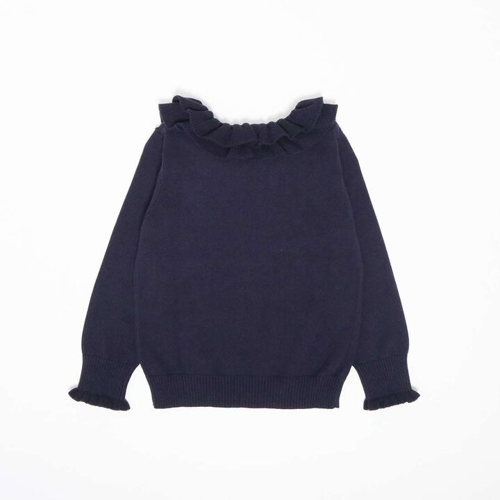 KP Frill Collar Sweater (0 to 0),Off white, medium image number 6