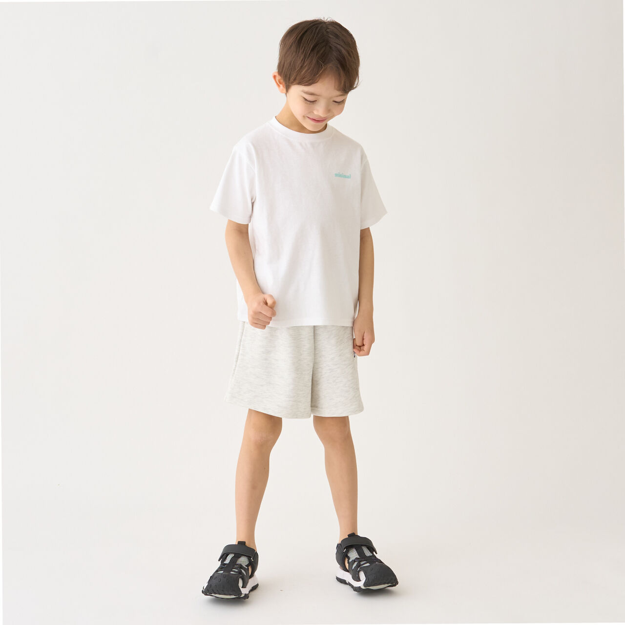 [DailyME] 100% Cotton Sweat Shorts,Pink, large image number 2