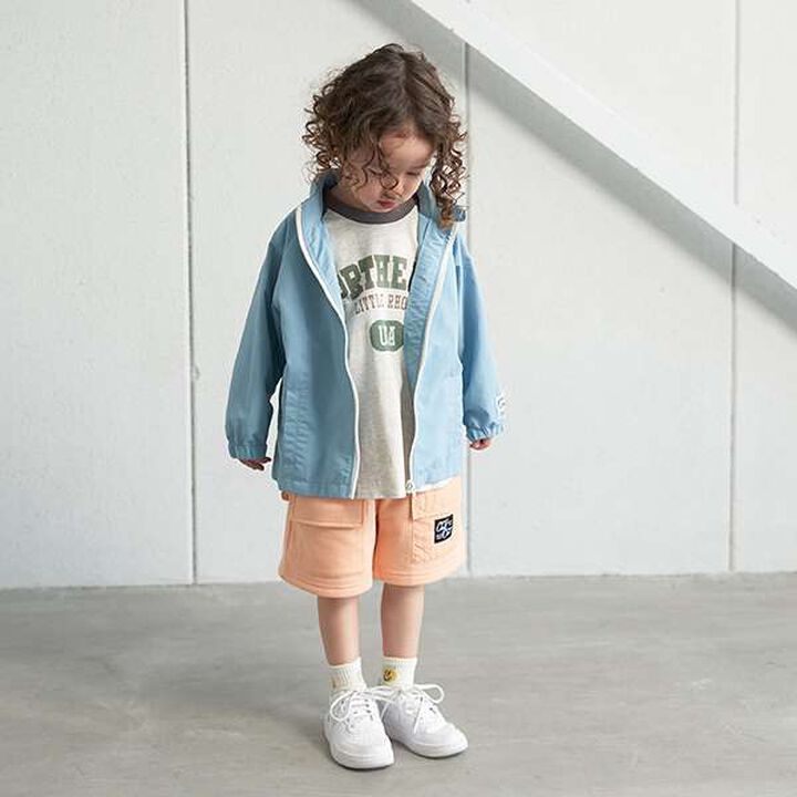 Water-Repellent Everyday Mountain Parka (Storage Bag Included),Charcoal gray, medium image number 7