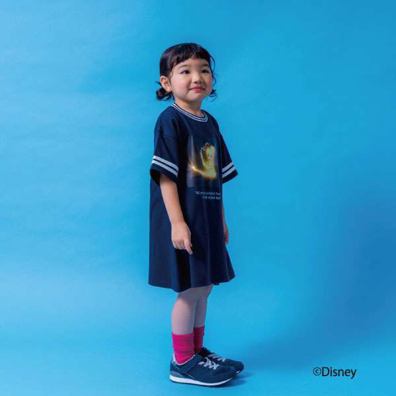 [Disney] Peter Pan Line One-Piece Dress,Navy, large image number 13