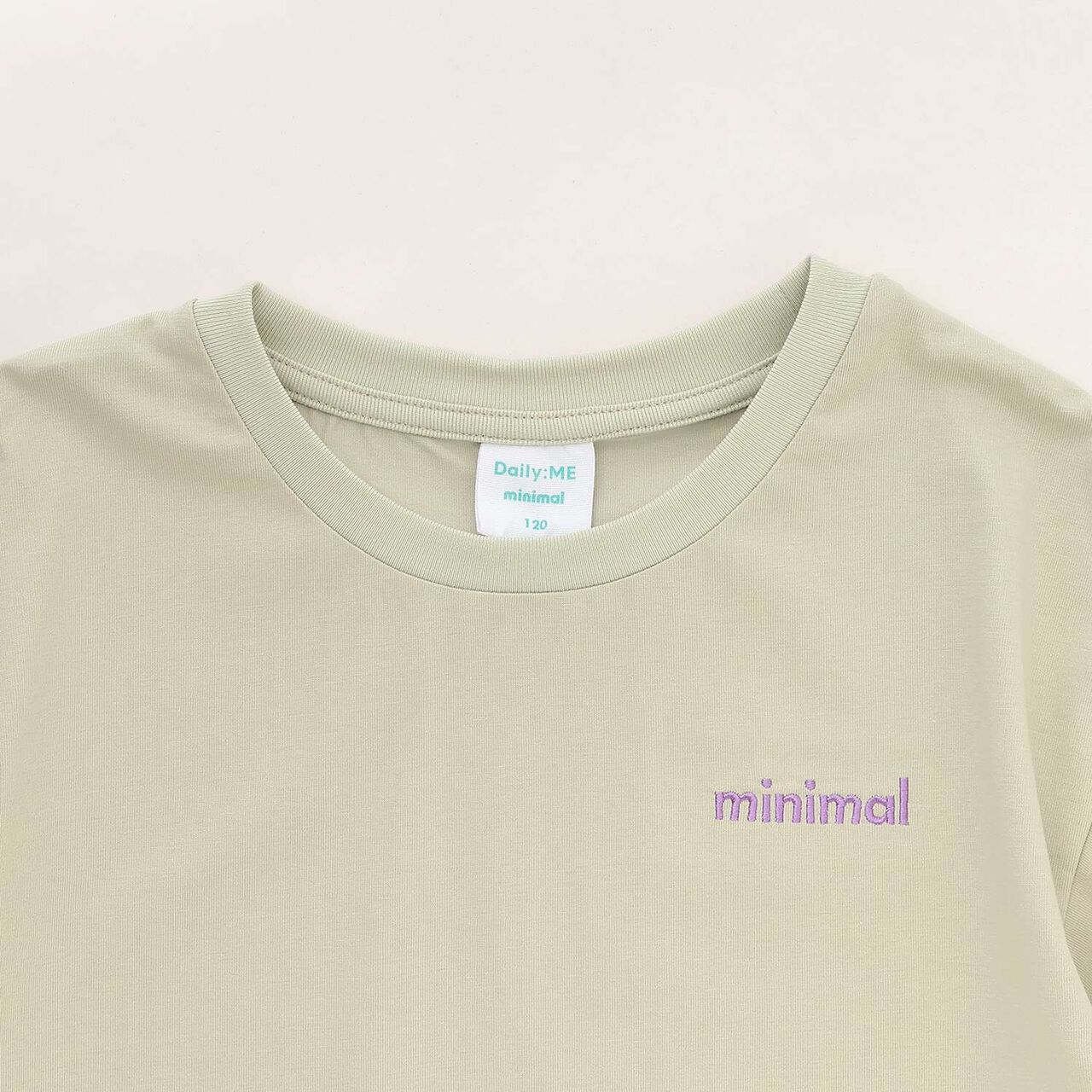 [DailyMe] Simple T-Shirt [Heat Shielding / Quick-Dry / Antibacterial],Sax blue, large image number 13