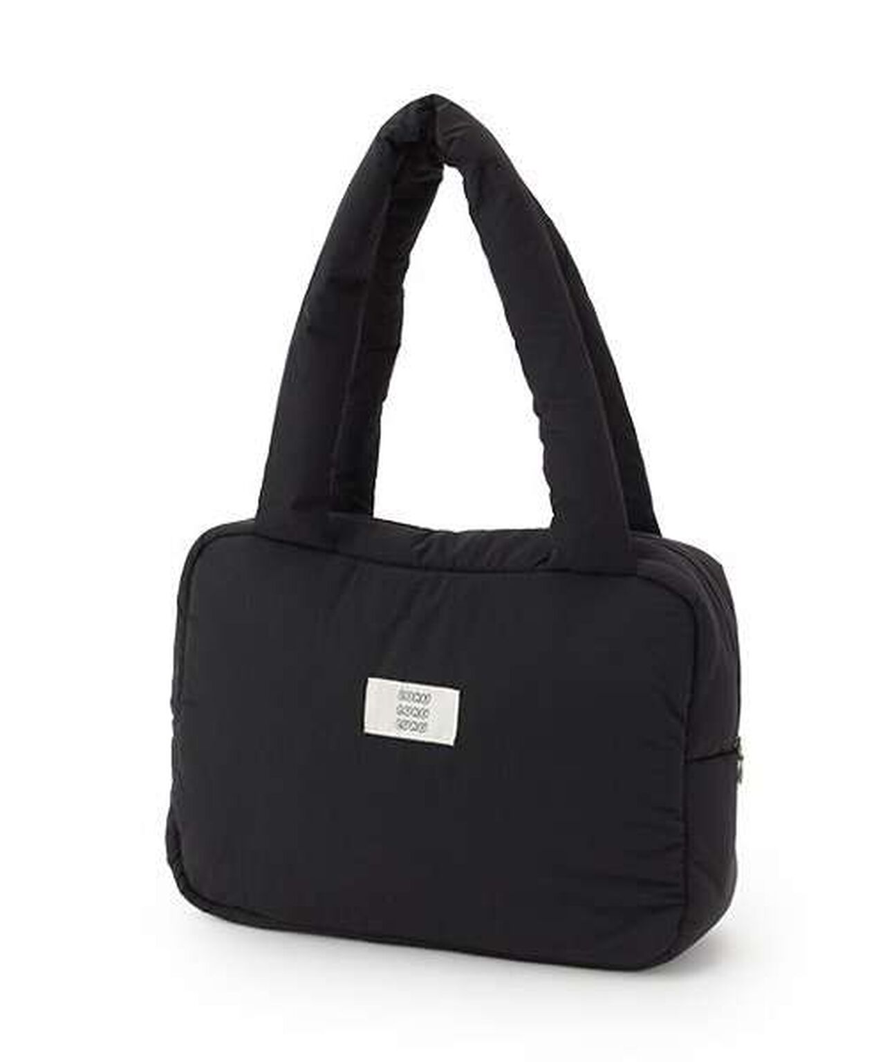 Quilted Tote Bag,Off white, large image number 8