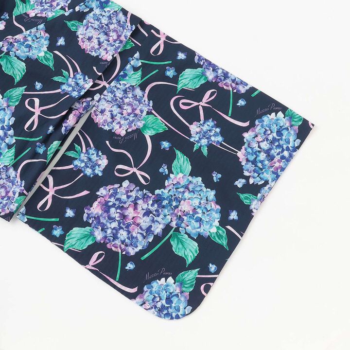 [Cool Touch] Hydrangea Pattern 2WAY Yukata,Navy, medium image number 8