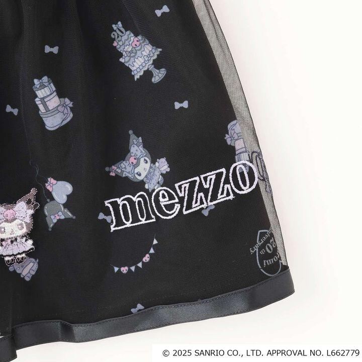 My Melody / Kuromi Pattern Tulle Skirt,Pink, medium image number 4