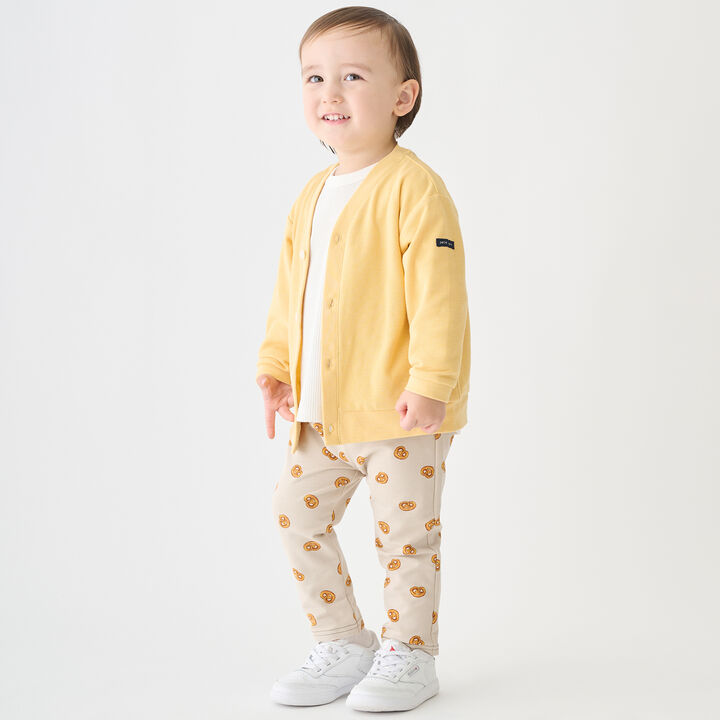 [Pollution-Resistant] Cut Cardigan,Yellow, medium image number 1