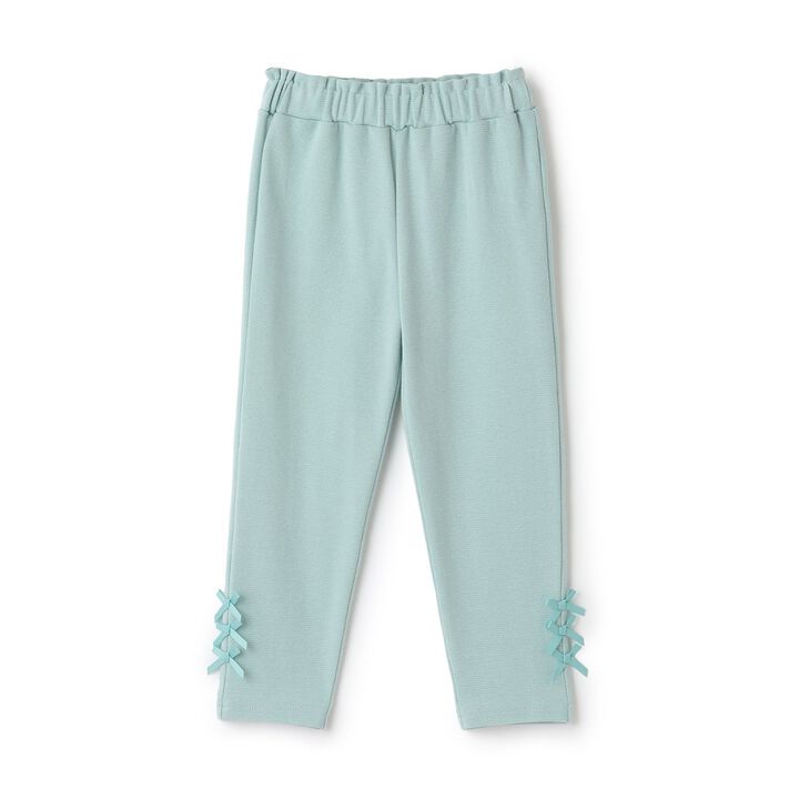 Tomo Pants [Anti-Stain, Quick-Dry] Ribbon Straight Pants,Ivory, medium image number 4