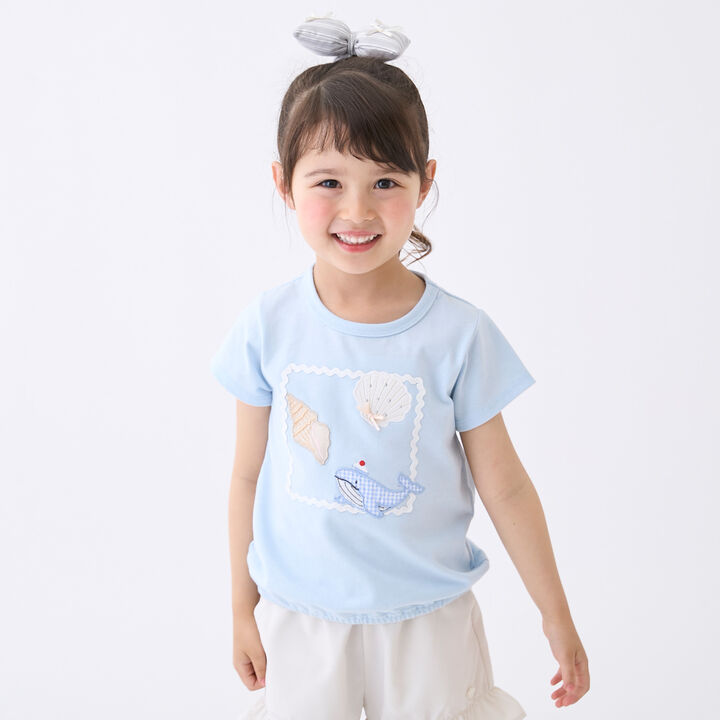 [Cool Touch] Assorted Embroidery T-Shirt,, medium