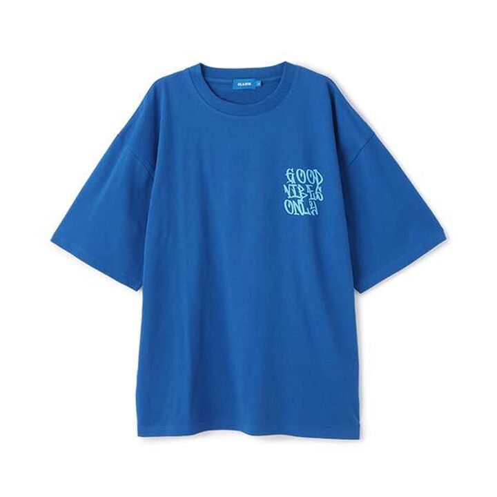 [Cool Touch] High Cool Cotton Dog Print Short Sleeve T-Shirt,Blue, medium image number 12