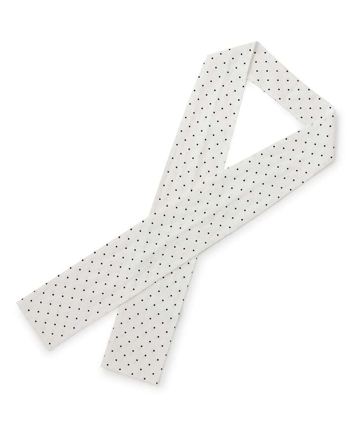Stone Name Bow Tie Shirt,Off white, medium image number 6