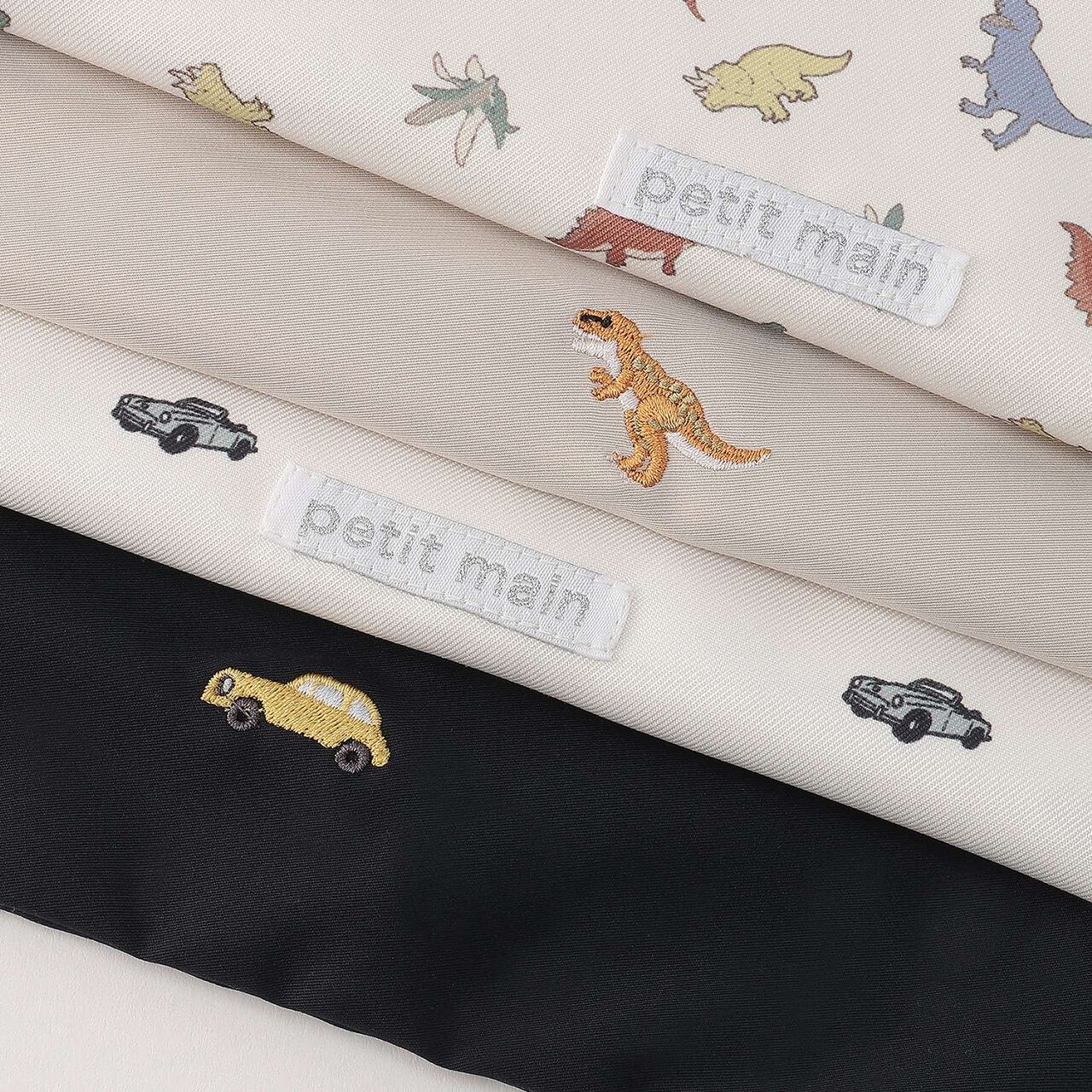 Boys Drawstring Pouch 2-Piece Set,Light beige, large image number 3