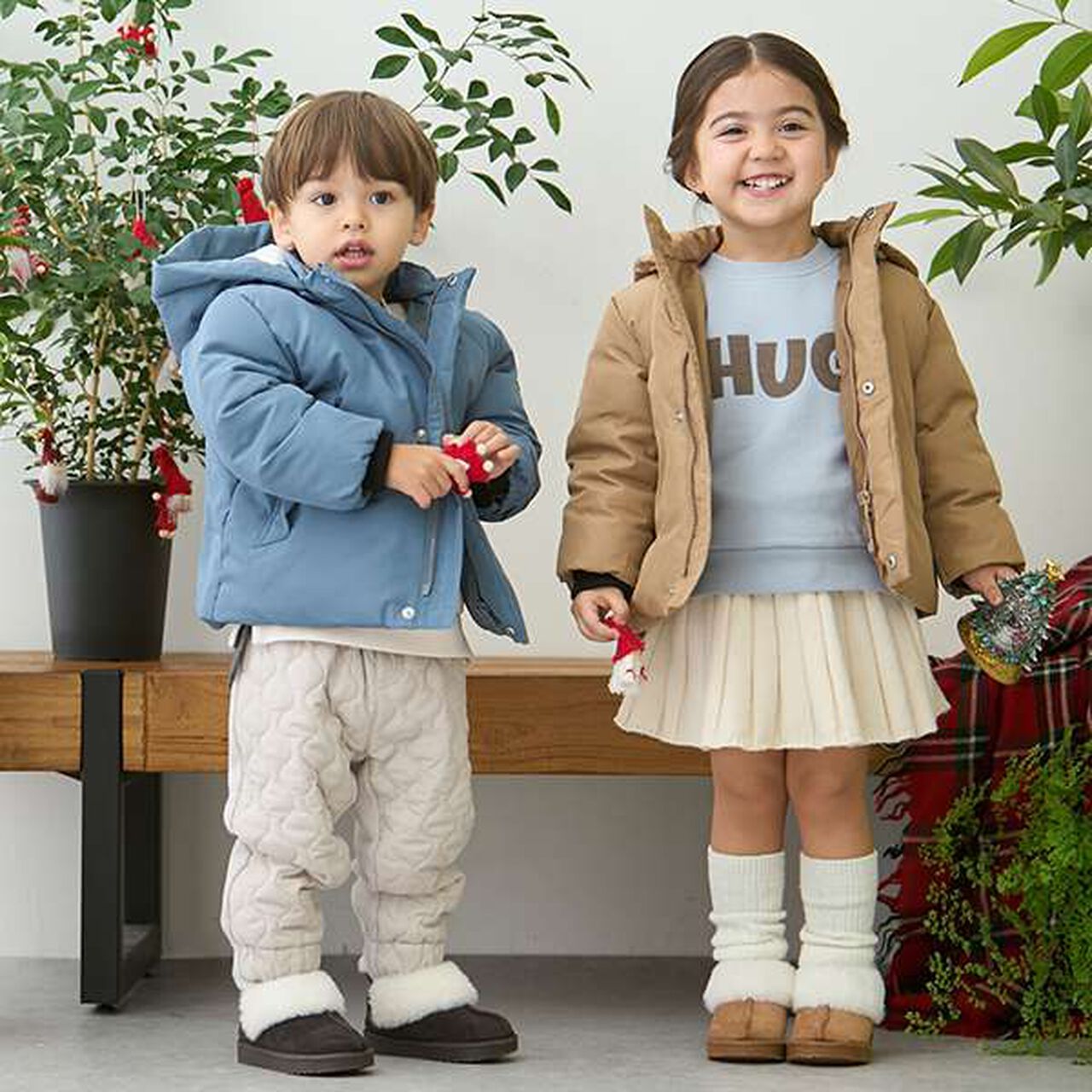 Down Jacket,Navy, large image number 16