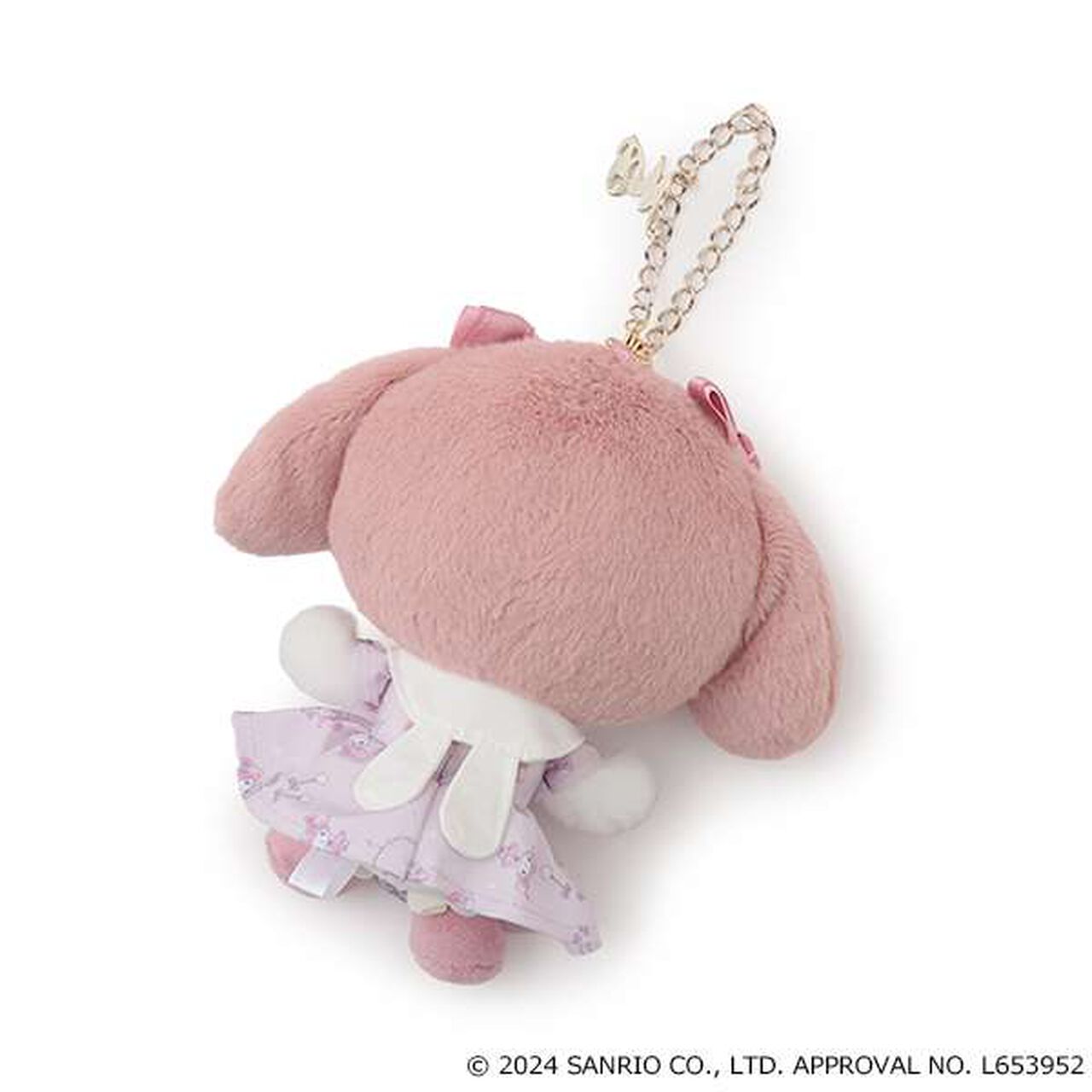 Dressed-Up My Melody Plush Charm,Light pink, large image number 1