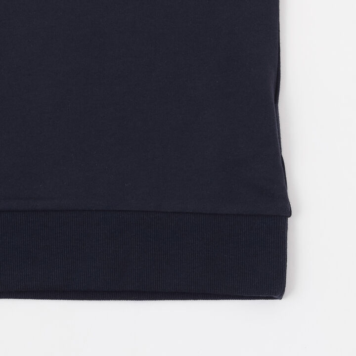 [AMI] Lightweight French Terry Vest × Peplum Shirt Dress,Navy, medium image number 5