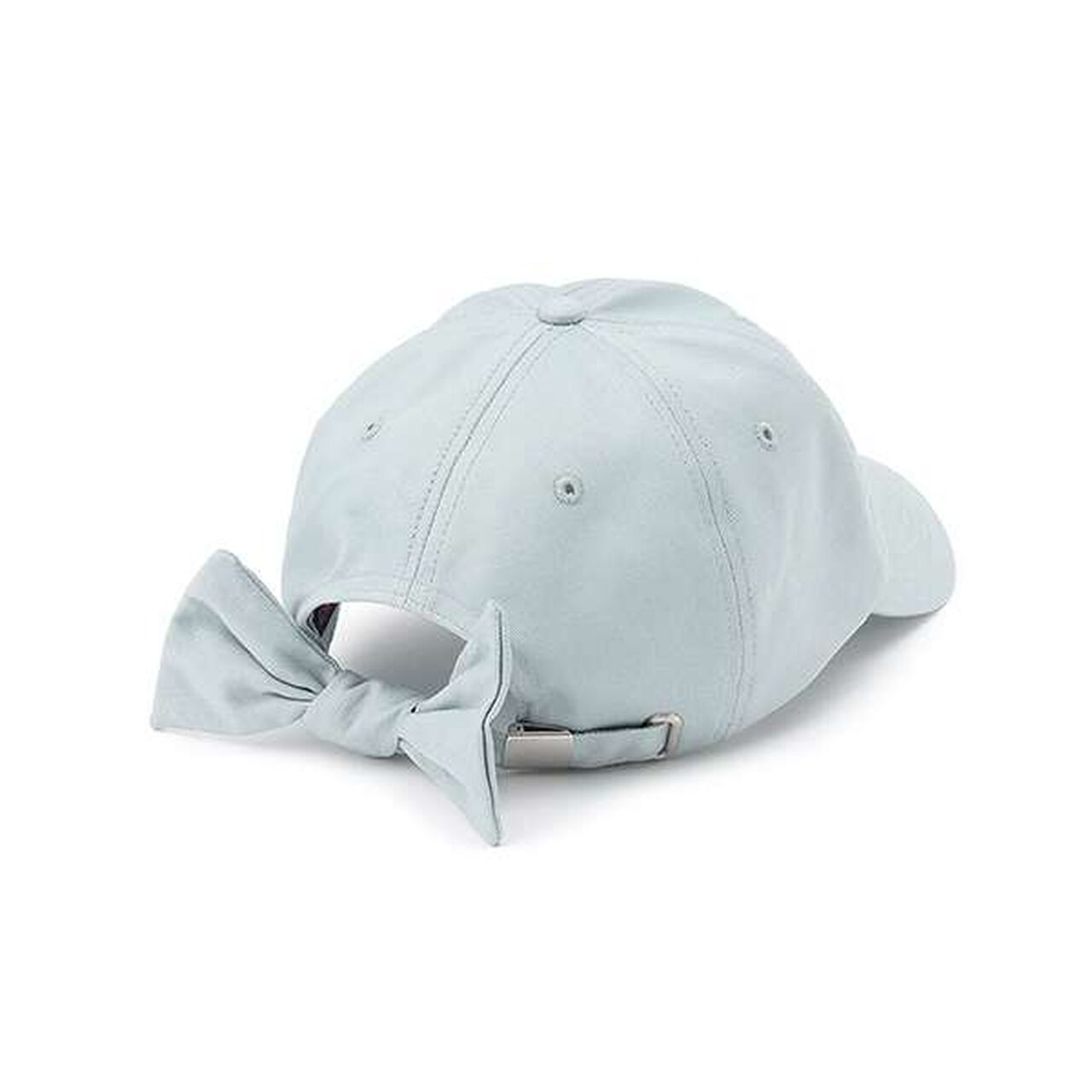 Back Ribbon Cap,Ivory, large image number 2