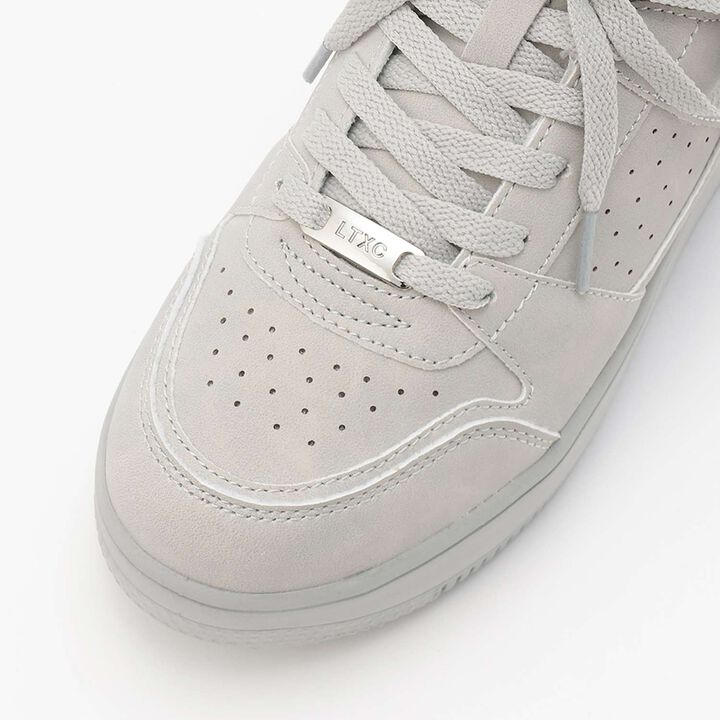 [LTXC] Lightweight Thick-Soled Court Sneakers,Black, medium image number 10