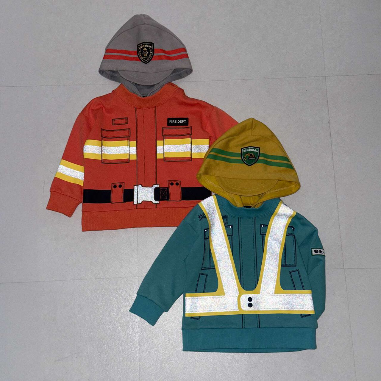 Work Vehicle Role-Play Parka,Light blue, large image number 9