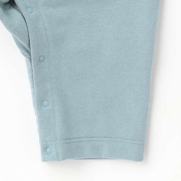[Made in Japan] Mini Fleece Overalls,Gray, medium image number 5