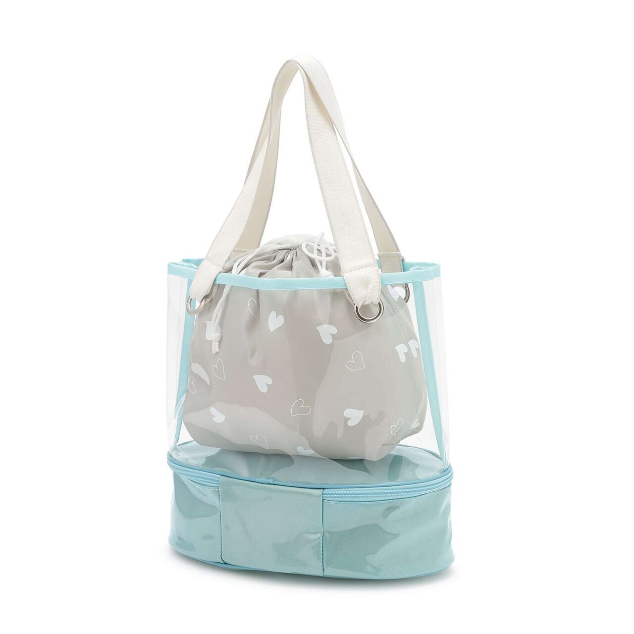 [LTXC] [SWIM] Clear Tote Bag,Black, large image number 5