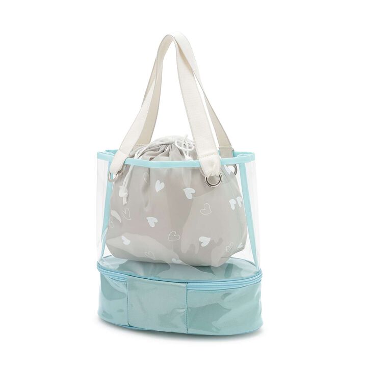 [LTXC] [SWIM] Clear Tote Bag,Black, medium image number 5