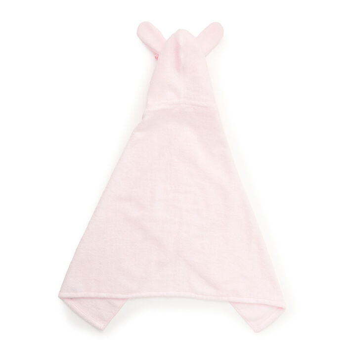 Bunny Ear Bath Poncho [Made in Japan],Light pink, medium image number 1