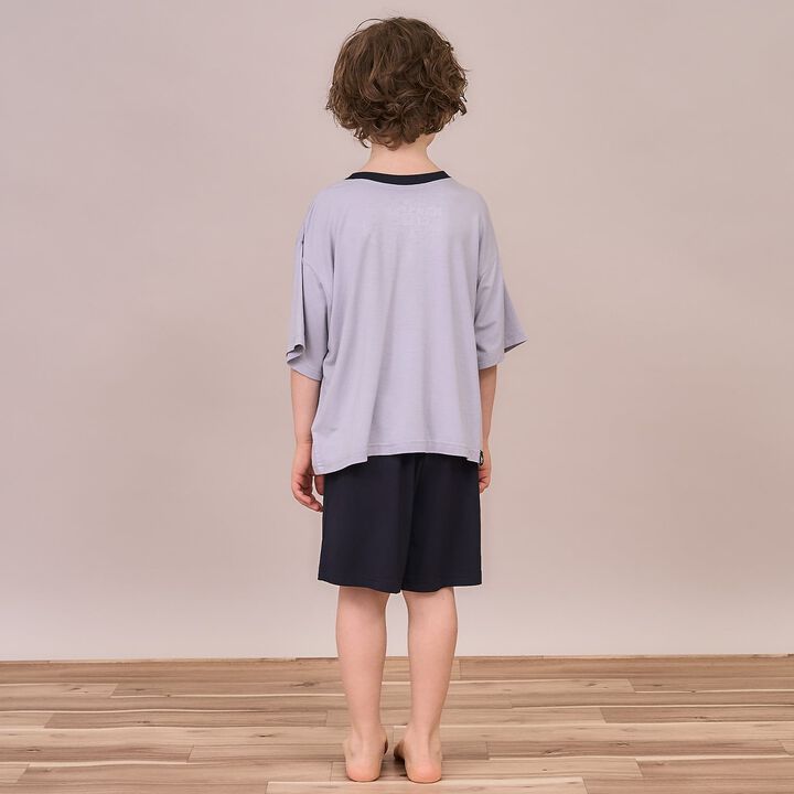 [正反皆可穿] 清涼柔軟睡衣 [兒童服裝] [童裝] [男童] [女孩],墨藍色, medium image number 21