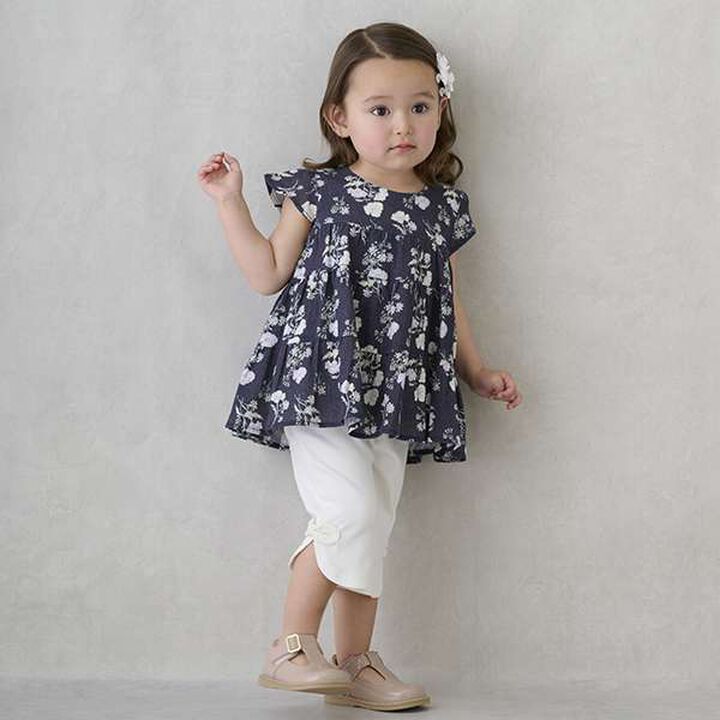 [Smile Series] Side Ribbon 7/8 Length Pants,Multi color, medium image number 27