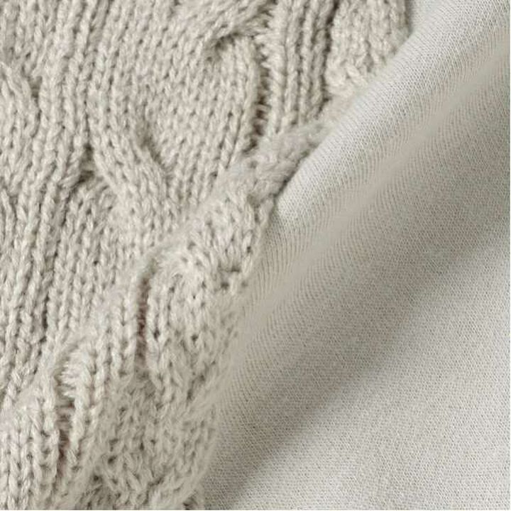 Cable Knit Set-Up,Black, medium image number 6