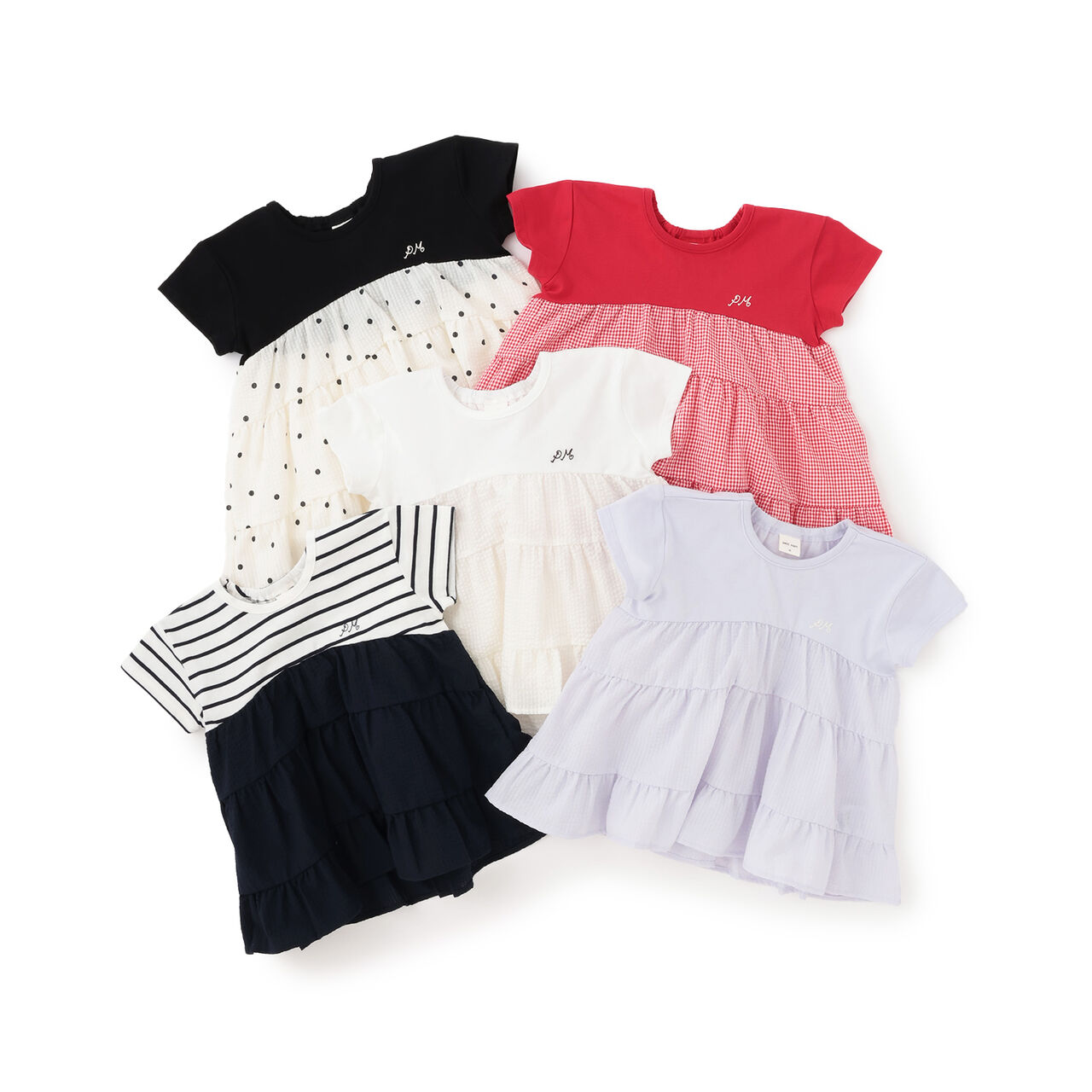 Link Docking Tiered T-Shirt,Lavender, large image number 14