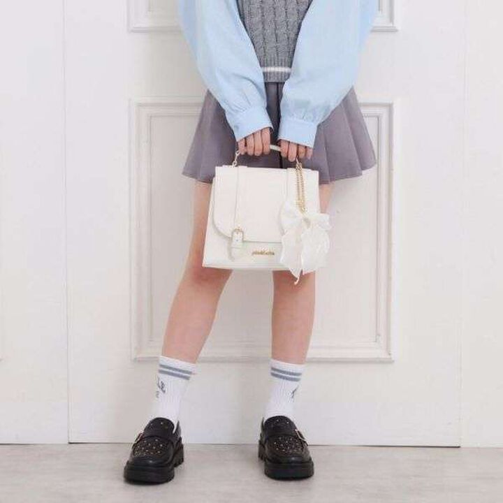 Girly Satchel,White, medium image number 1